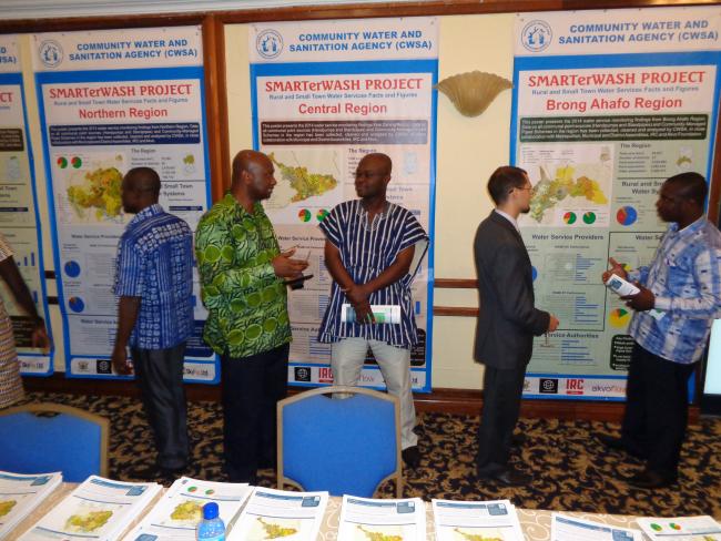 Poster presentations at the Ghana Rural Water Forum 