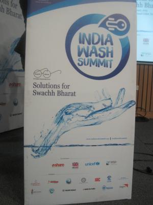 India WASH Summit Banner