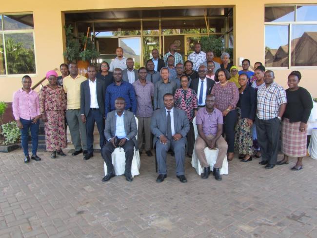 Participants at the meeting in Morogoro (photo by RUWASA)