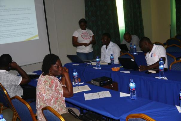 Partner meeting in Ghana