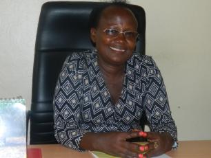 Rwakyaka Mary Kenyana, Kabarole District Councilor for Women, and member of the District WASH Task Team