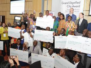 Winners of the Sanitation Challenge for Ghana