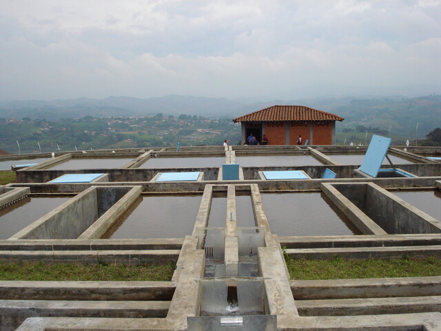 Multi stage filtration water system Colombia