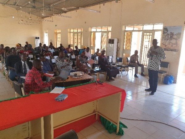 Participants during the review meeting in Banfora