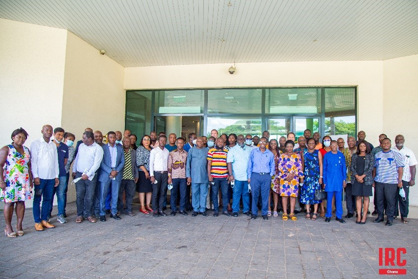 Participants at the 4th national learning event in Ghana in 2021