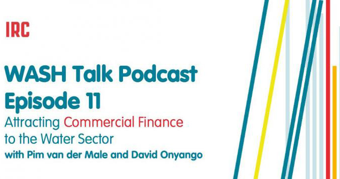 Podcast announcement on commercial finance for water utilities